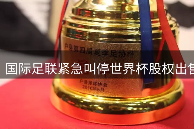 国际足联紧急叫停世界杯股权出售 因凡蒂诺遭遇多方强烈抵制